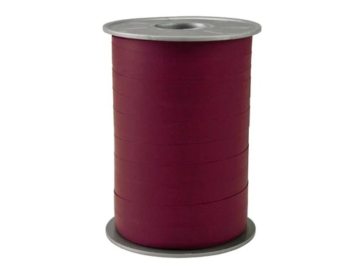 [90220498 1319011] Pattberg Geschenkband Opak Matt 1 cm x 200 m, Bordeaux
