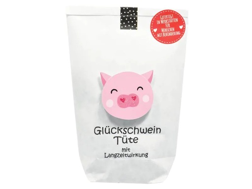 [90220671 1335457] Wunderle Mitbringsel Wundertüte Glücksschwein