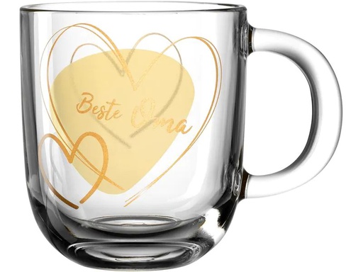 [90220706 1345375] Leonardo Universaltasse Emozione – Beste Oma 400 ml, 1 Stück