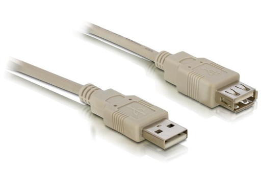 [90035620 846236] Delock USB 2.0-Verlängerungskabel  USB A - USB A 3 m