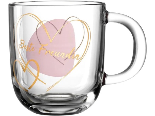 [90220721 1345379] Leonardo Kaffeetasse Emozione – Beste Freundin 400 ml, 1 Stück