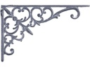 Chic Antique Regalträger 23.5 x 15.5 cm, Grau