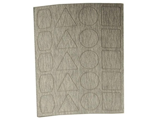 [90035646 301387] Proxxon Schleifpapier K240 60 Teile