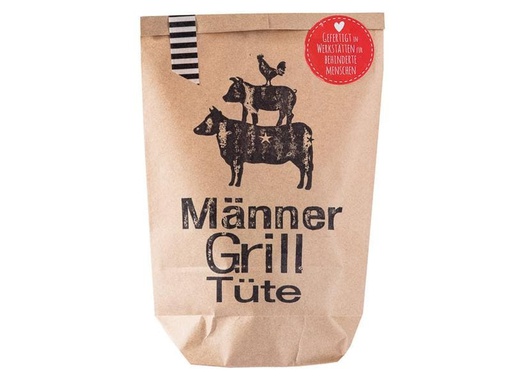[90220994 1335469] Wunderle Mitbringsel Wundertüte Männer Grilltüte