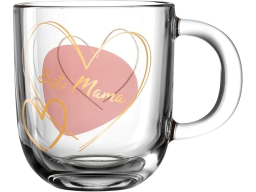 [90221008 1345377] Leonardo Universaltasse Emozione – Beste Mama 400 ml, 1 Stück