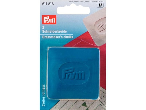 [90035672 1175021] Prym Schneiderkreide 2 Stück, Gelb/Blau