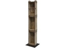 Chic Antique Toilettenpapierhalter in Backsteinform Braun