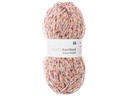 Rico Design Wolle Bamboo für Socken 4-fädig, 100 g, Konfetti Natur
