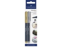 Faber-Castell Filzstift Metallics 1.5 mm, Gold/Silber