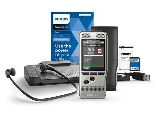 [90035723 289619] Philips Diktiergerät Starter Set DPM6700