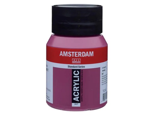 [90035747 995960] Amsterdam Acrylfarbe Standard 567 Rotviolett deckend, 500 ml