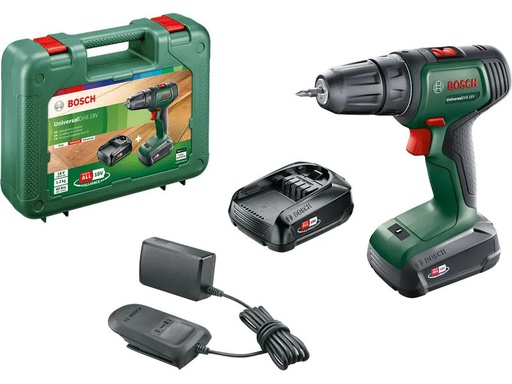 [90035772 1158193] Bosch Akku-Bohrschrauber UniversalDrill 18 V Kit