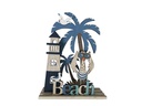 Dameco Aufsteller Maritim Beach Leuchtturm 22 cm