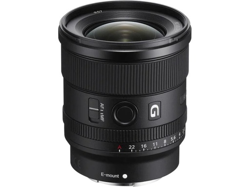 [90221458 1044559] Sony Festbrennweite FE 20mm F/1.8 G – Sony E-Mount