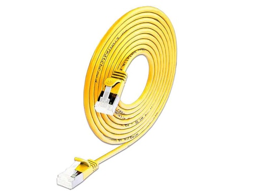 [90003558 823095] SLIM Slimpatchkabel  Cat 6A, U/FTP, 0.25 m, Gelb