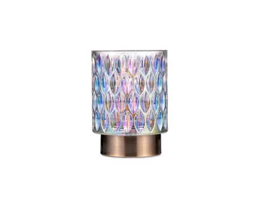 [90221521 1334442] Pauleen Tischleuchte Clear Glamour, E14, Mehrfarbig