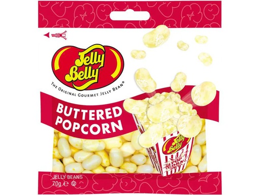 [90221593 1333843] Jelly Belly Bonbons Buttered Popcorn 70 g