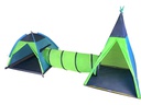 Knorrtoys Spielzelt Zenovia Grün / Blau