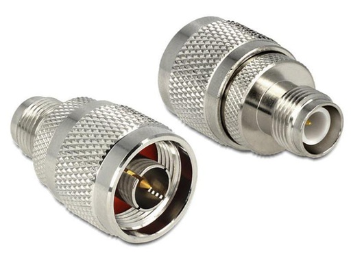 [90035813 402663] Delock Antennenadapter N-Type Stecker (m) - RP-TNC Buchse (f)