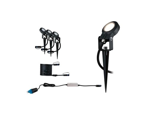 [90221721 1340168] Paulmann Gartenspot Plug &amp; Shine Sting 100° 3000 K, Basisset