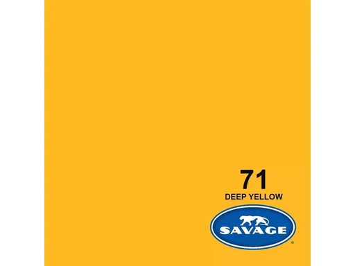 [90035846 1084924] Savage Hintergrund Papier 2.72 x 11m Deep Yellow
