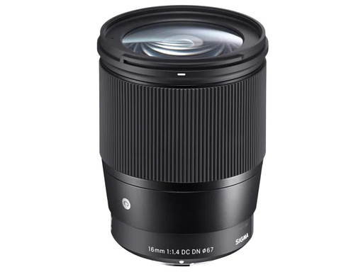 [90222072 1339819] Sigma Festbrennweite 16mm F/1.4 DC DN Contemporary X-Mount