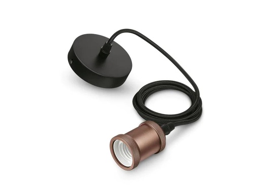 [90035928 1087055] Philips Pendelleuchte Vintage E27, Rosegold