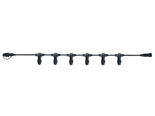 [90222191 265128] Star Trading Stemkabel-System 20-Fach, 2 m, Schwarz