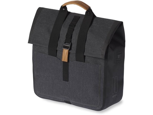[90035957 1190621] BASIL Fahrradtasche Urban Dry Shopper Grau