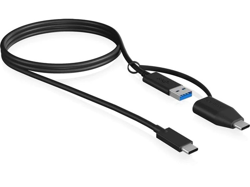 [90222275 1336948] ICY BOX USB-Kabel IB-CB034 USB C - USB A 1 m