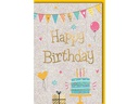 Braun + Company Glückwunschkarte Geburtstag 11.5 x 17 cm, inkl. Couvert