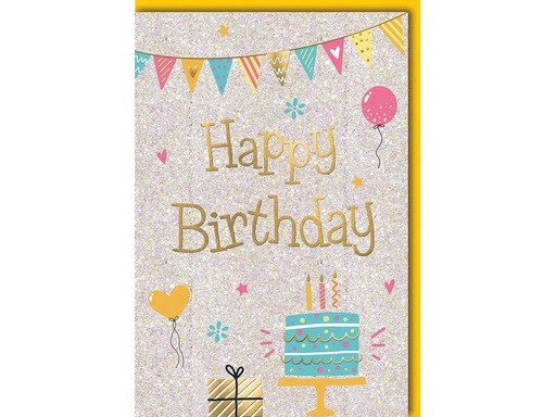 [90222279 1324043] Braun + Company Glückwunschkarte Geburtstag 11.5 x 17 cm, inkl. Couvert