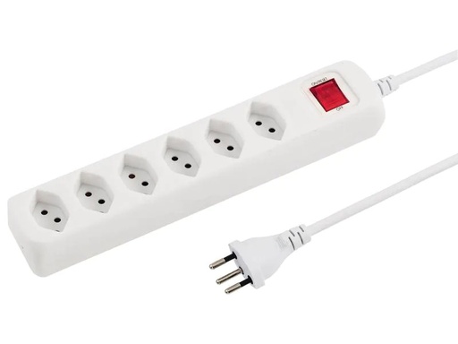[90036060 601681] STEFFEN Steckdosenleiste POWER EASY 6x T13