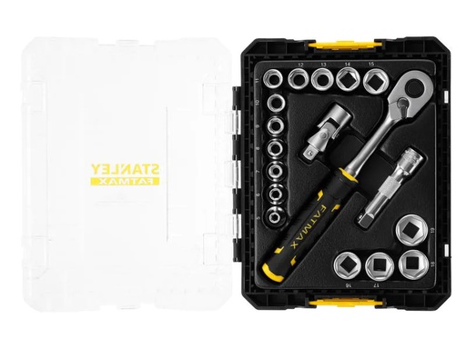 [90222603 1325569] Stanley Fatmax Steckschlüssel-Set STAK 3/8, 18-teilig
