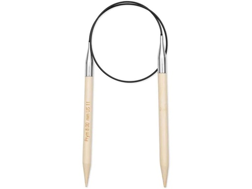 [90222705 1329690] Prym Rundstricknadel BAMBUS 8.00 mm, 60 cm