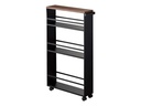 Yamazaki Bartrolley Tower 80.5 x 47.5 cm, Schwarz