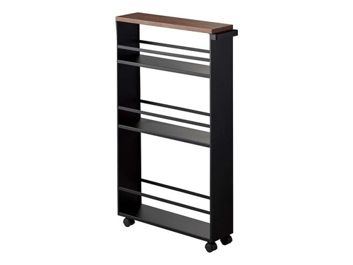 [90222720 1332121] Yamazaki Bartrolley Tower 80.5 x 47.5 cm, Schwarz