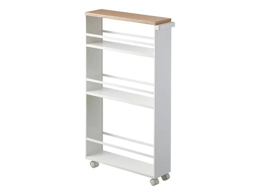 [90222753 1332122] Yamazaki Bartrolley Tower 80.5 x 47.5 cm, Weiss