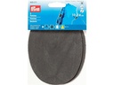 Prym Applikation 10 x 14 cm Lederimitat, Grau, 2 Stück