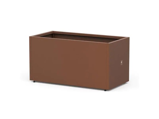 [90222884 1258284] Herstera Pflanzentrog Metal Planter 50, 100 x 50 x 50 cm, Rosty