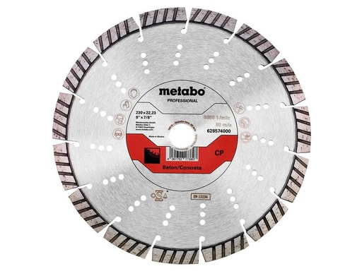 [90223150 1331017] Metabo Trennscheibe CP Beton Professional Diamant 230 mm