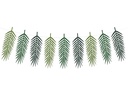 Partydeco Girlande Aloha Blätter 125 x 35 cm, Grün