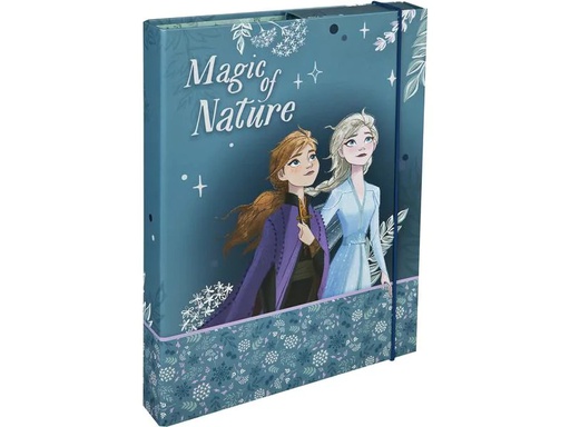 [90223244 1313154] Undercover Gummibandmappe Disney A4 Frozen, 4 cm Rücken