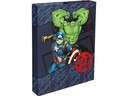 Undercover Gummibandmappe A4 Avengers, 4 cm Rücken Dunkelblau