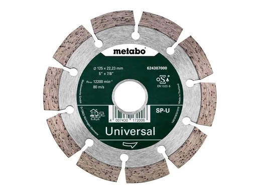 [90223315 1331004] Metabo Trennscheibe SP-U Universal Diamant 125 mm