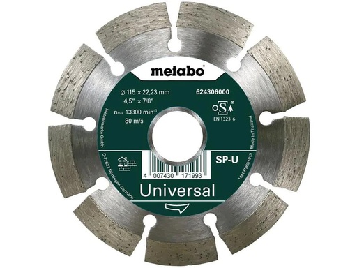 [90223323 1331003] Metabo Trennscheibe SP-U Universal Diamant 115 mm