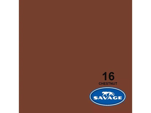 [90223408 1349712] Savage Hintergrund Papier 2.72 x 11m Chestnut