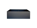 Herstera Pflanzentrog Metal Planter Edge 50, 150x100x50 cm, Anthrazit