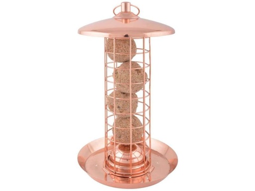 [90036306 1013989] Esschert Design Futterspender für Meisenknödel, verkupfert