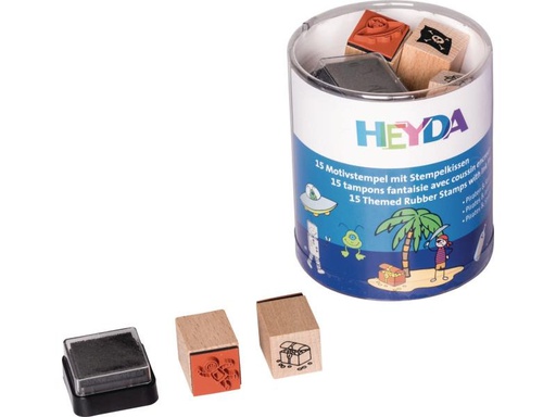 [90036321 797991] Heyda Stempelset Piraten u. Raumfahrt
